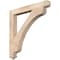 Ekena Millwork Legacy Arts & Crafts Smooth Bracket, Douglas Fir, 3 1/2"W x 32"D x 32"H BKT04X32X32LEC03SDF - alternate 1